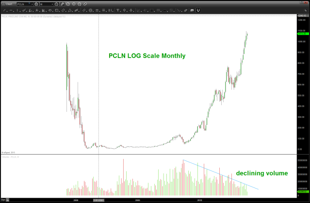 November 11 2013 PCLN VOLUME