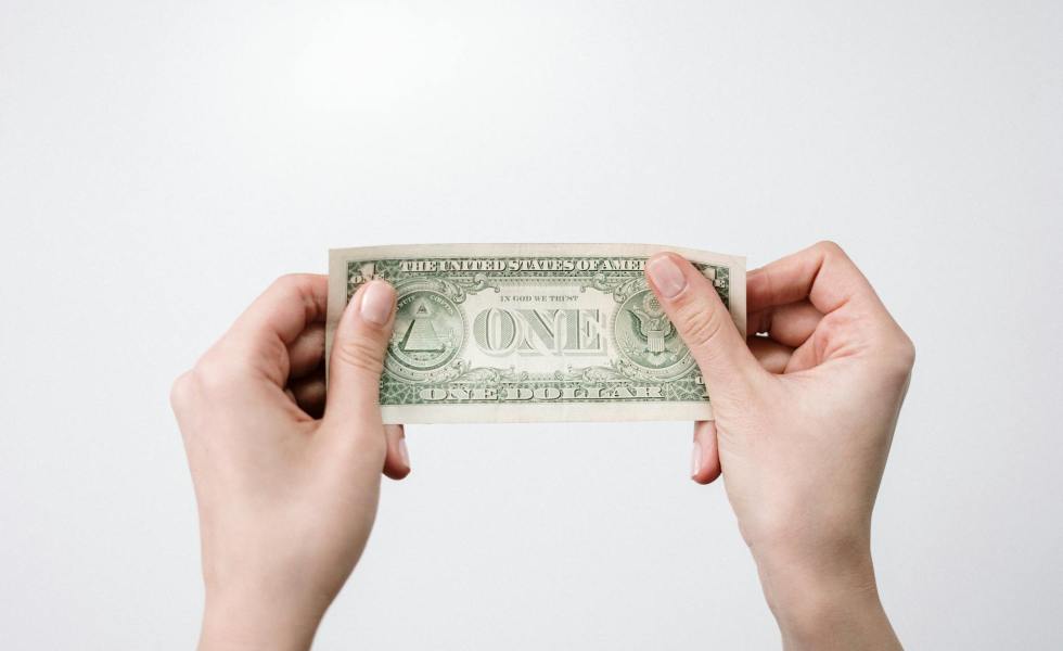 one dollar bill